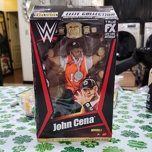MATTEL WWE ELITE COLLECTION "FROM THE VAULT" SERIES 1 JOHN CENA ACTION FIGURE